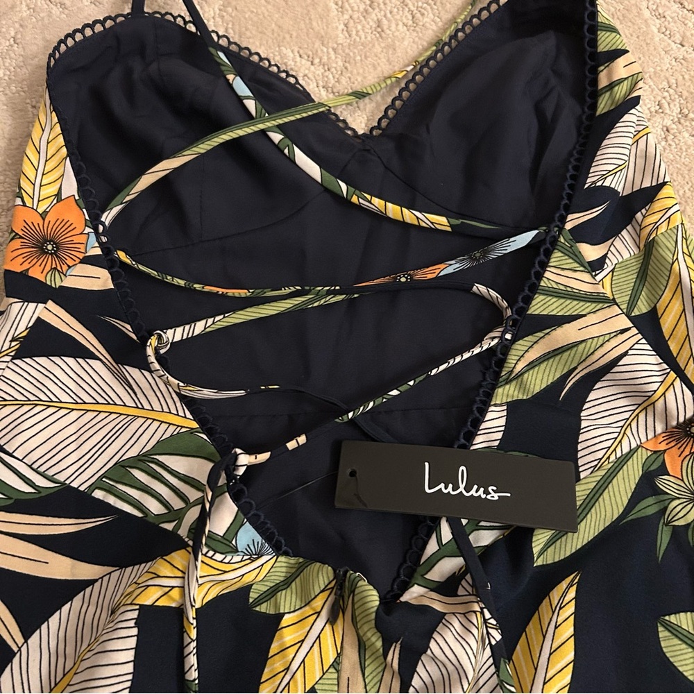 Lulu's Tropical Dress - Picture 8 of 11